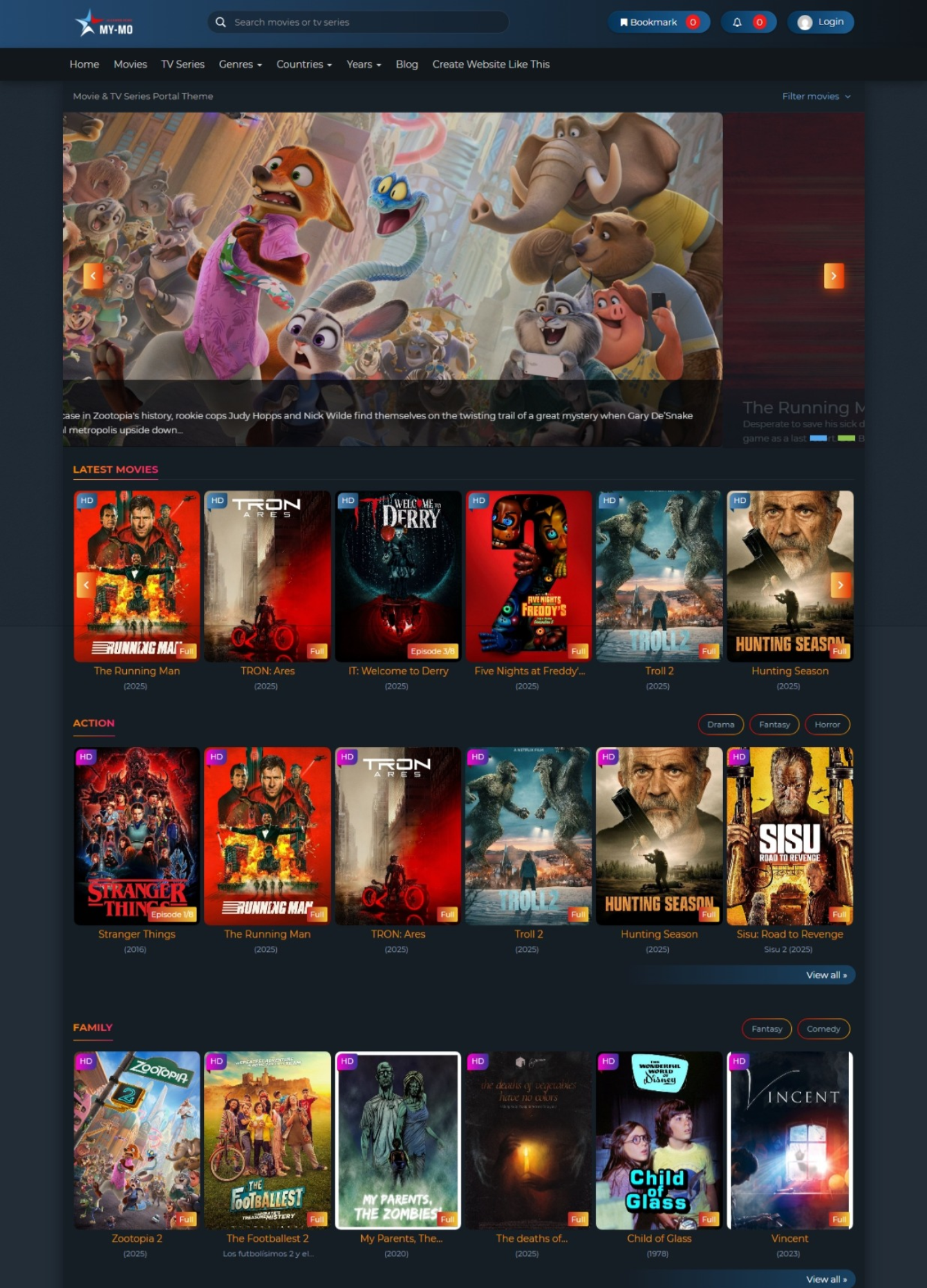 Mymo - TV Series And Movie Portal Unlimited